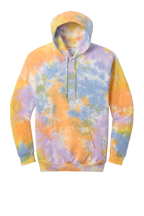 Port & Co™ Crystal Tie-Dye Pullover Hoodie PC144