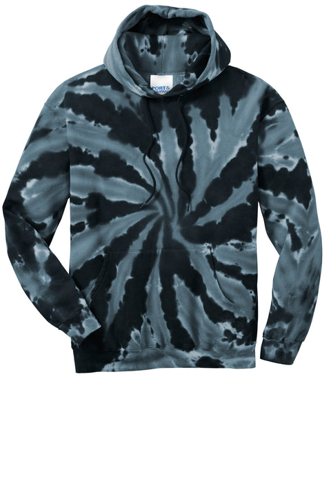 Port & Co™ Tie-Dye Pullover Hooded Sweatshirt. PC146