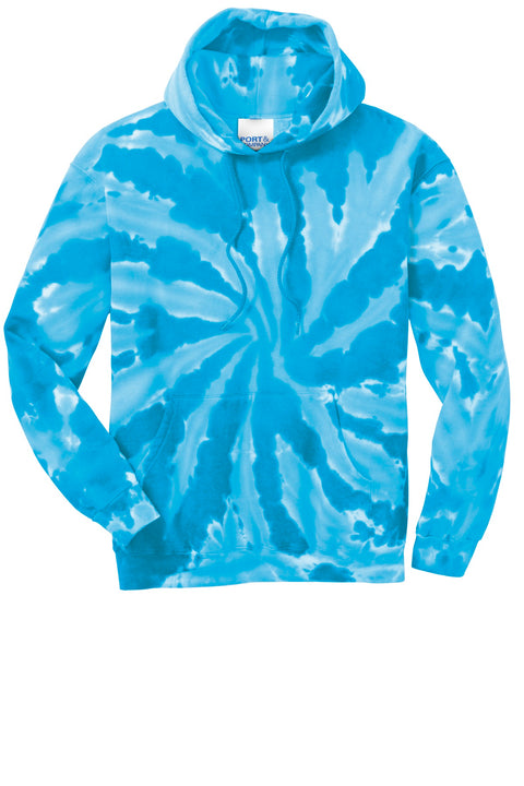 Port & Co™ Tie-Dye Pullover Hooded Sweatshirt. PC146