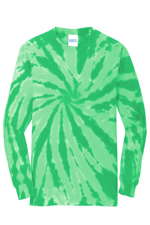 Port & Co™ Tie-Dye Long Sleeve Tee.  PC147LS