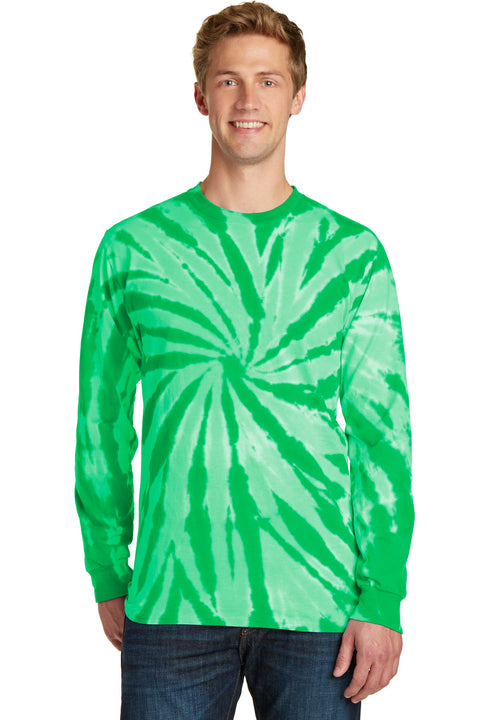 Port & Co™ Tie-Dye Long Sleeve Tee.  PC147LS