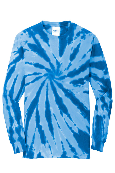 Port & Co™ Tie-Dye Long Sleeve Tee.  PC147LS