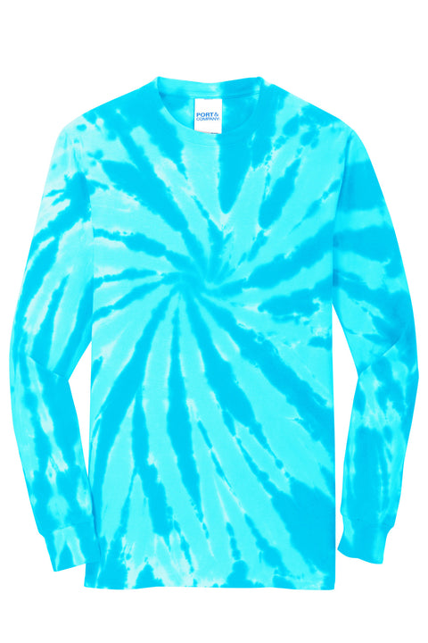 Port & Co™ Tie-Dye Long Sleeve Tee.  PC147LS