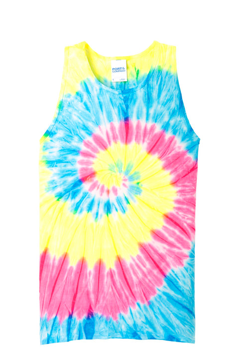 Port & Co™ Tie-Dye Tank Top.  PC147TT
