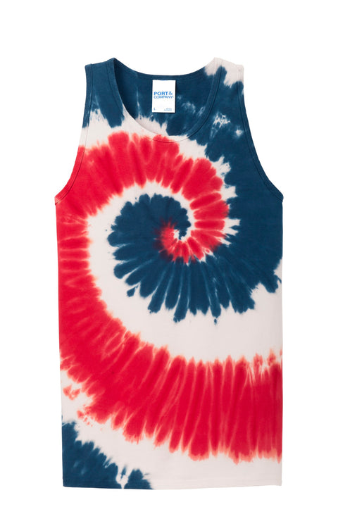 Port & Co™ Tie-Dye Tank Top.  PC147TT