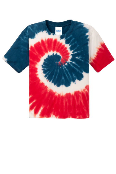 Port & Co™ Youth Tie-Dye Tee. PC147Y