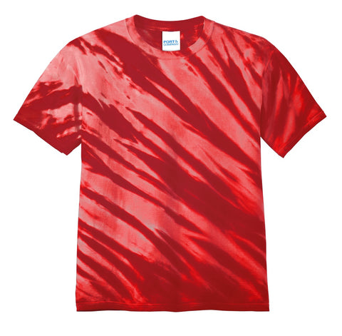 Port & Co™ Tiger Stripe Tie-Dye Tee. PC148