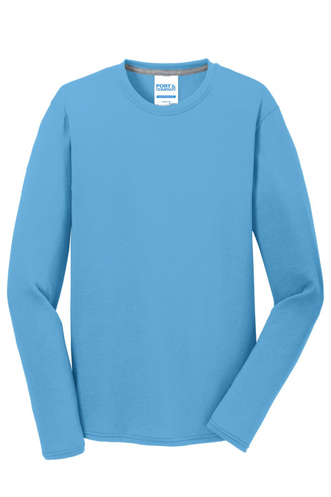 Port & Co™ Long Sleeve Performance Blend Tee. PC381LS