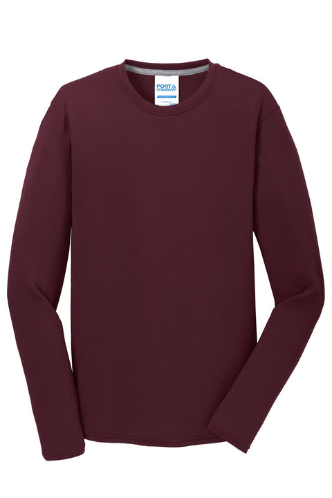 Port & Co™ Long Sleeve Performance Blend Tee. PC381LS