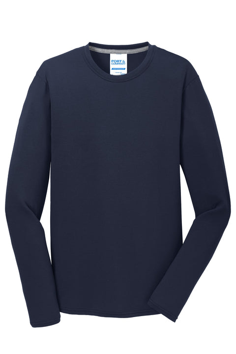 Port & Co™ Long Sleeve Performance Blend Tee. PC381LS