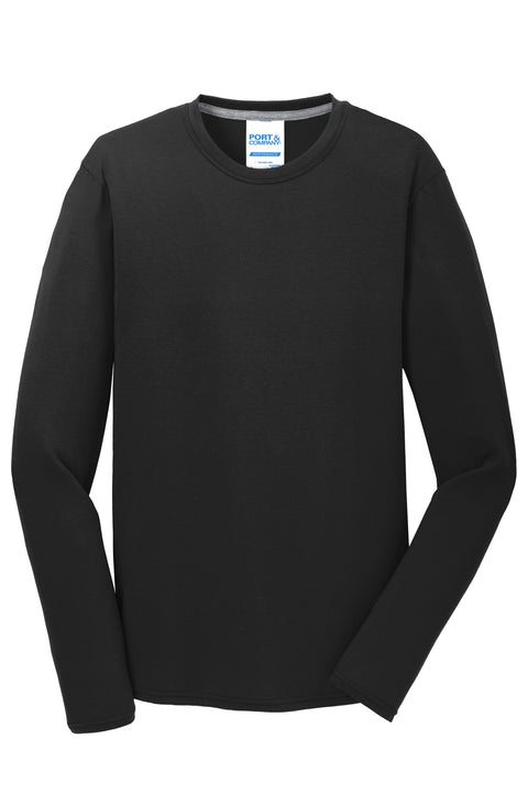 Port & Co™ Long Sleeve Performance Blend Tee. PC381LS