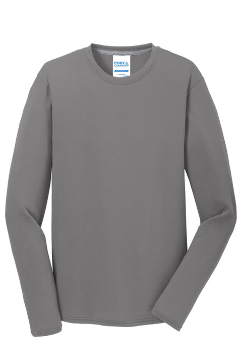 Port & Co™ Long Sleeve Performance Blend Tee. PC381LS