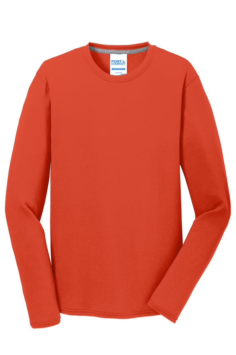Port & Co™ Long Sleeve Performance Blend Tee. PC381LS