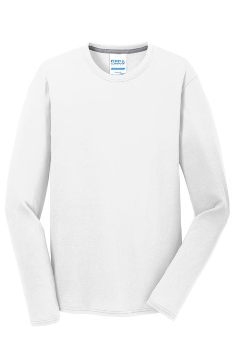 Port & Co™ Long Sleeve Performance Blend Tee. PC381LS