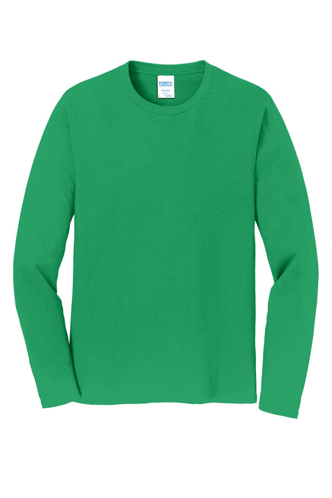 Port & Co™ Long Sleeve Fan Favorite Tee. PC450LS