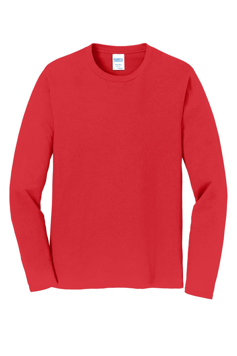 Port & Co™ Long Sleeve Fan Favorite Tee. PC450LS