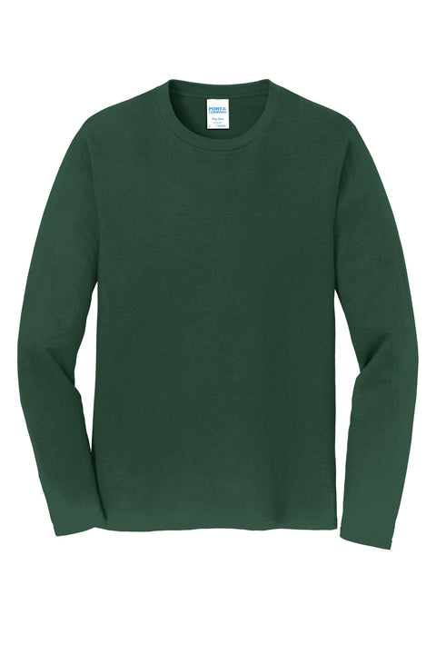 Port & Co™ Long Sleeve Fan Favorite Tee. PC450LS