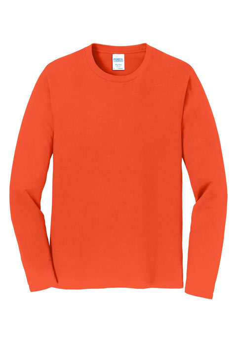 Port & Co™ Long Sleeve Fan Favorite Tee. PC450LS