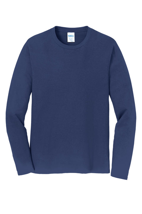 Port & Co™ Long Sleeve Fan Favorite Tee. PC450LS