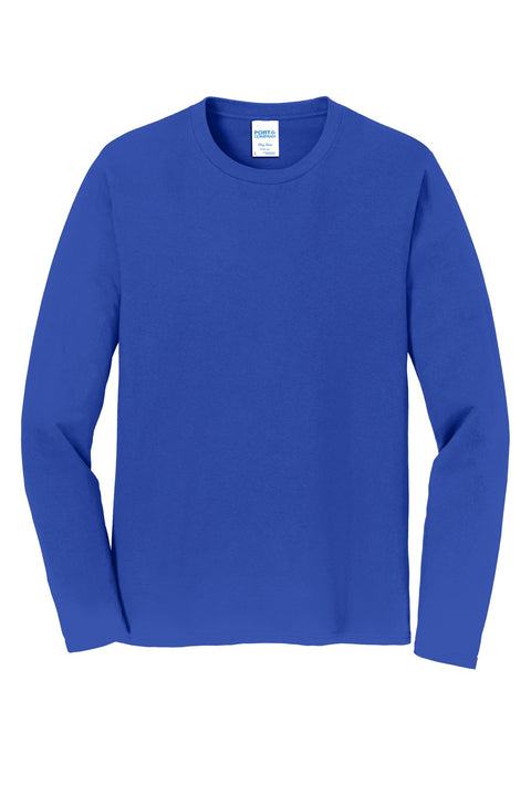 Port & Co™ Long Sleeve Fan Favorite Tee. PC450LS