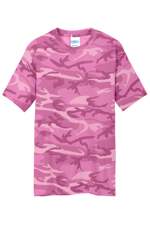 Port & Co™ Core Cotton Camo Tee.  PC54C