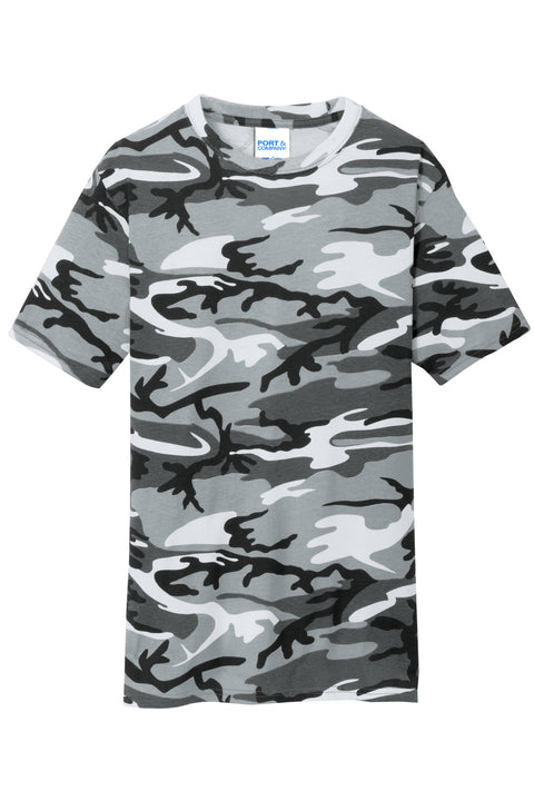Port & Co™ Core Cotton Camo Tee.  PC54C