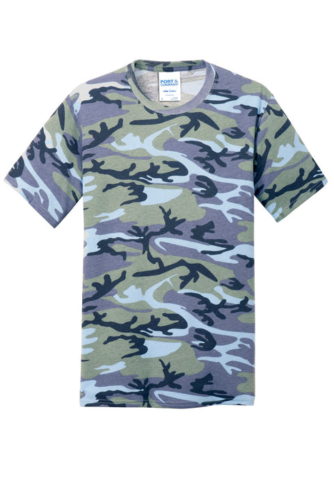 Port & Co™ Core Cotton Camo Tee.  PC54C
