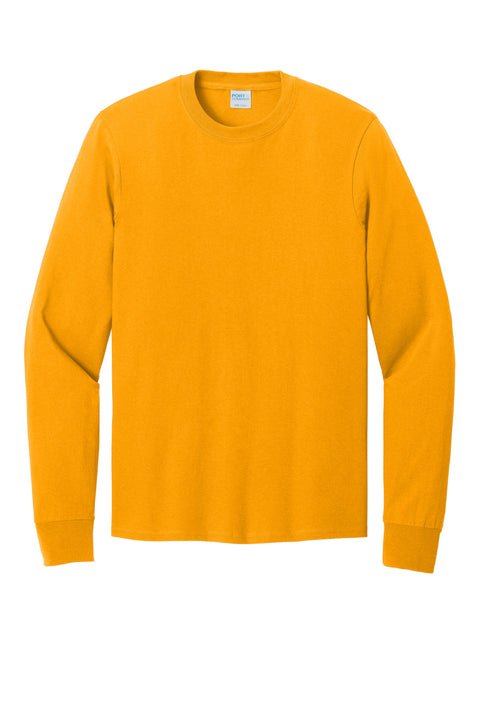 Port & Co™ Long Sleeve Core Cotton Tee. PC54LS