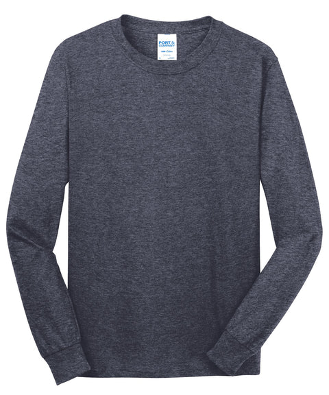 Port & Co™ Long Sleeve Core Cotton Tee. PC54LS