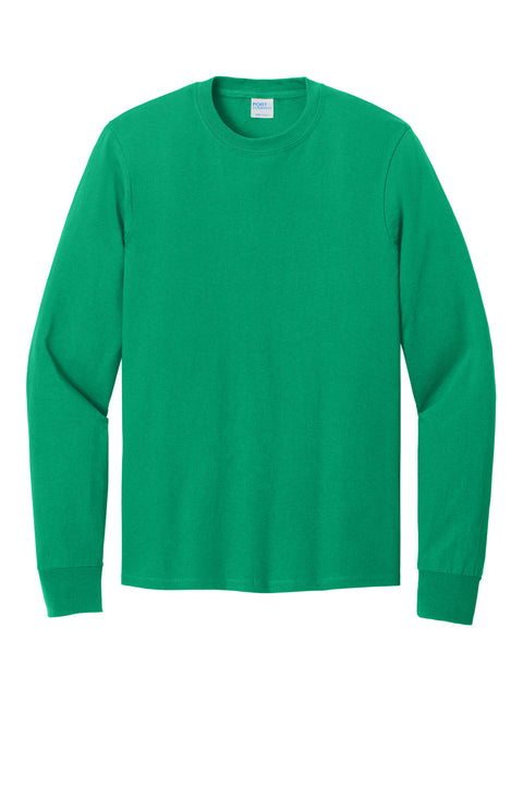 Port & Co™ Long Sleeve Core Cotton Tee. PC54LS