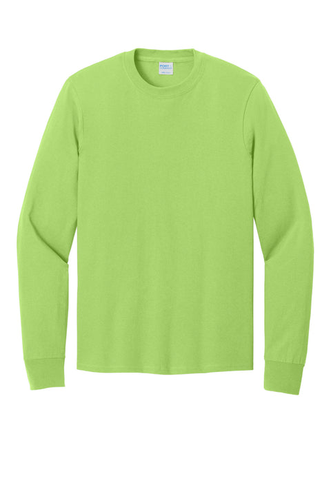 Port & Co™ Long Sleeve Core Cotton Tee. PC54LS