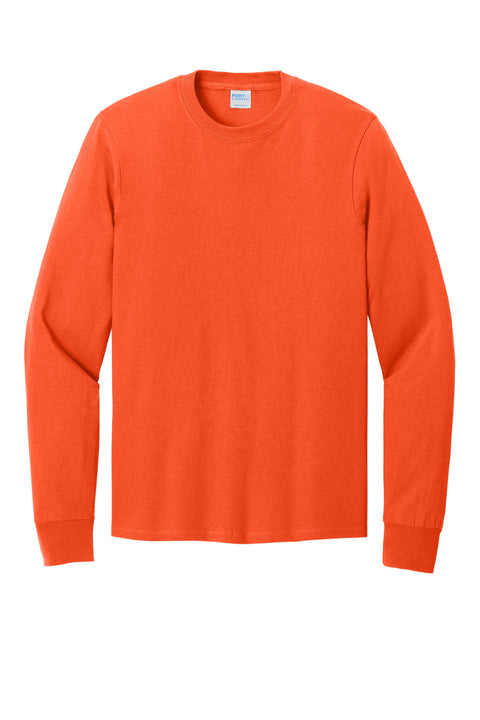 Port & Co™ Long Sleeve Core Cotton Tee. PC54LS