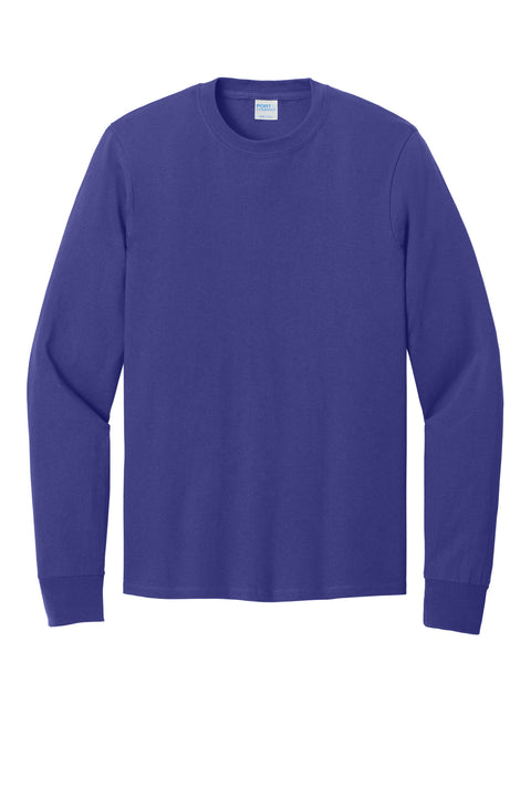 Port & Co™ Long Sleeve Core Cotton Tee. PC54LS