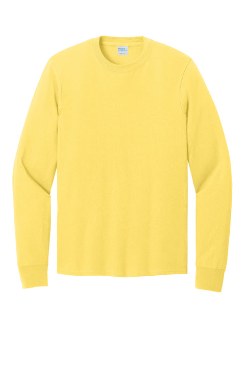 Port & Co™ Long Sleeve Core Cotton Tee. PC54LS