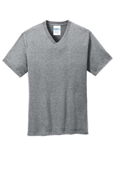 Port & Co™ Core Cotton V-Neck Tee. PC54V