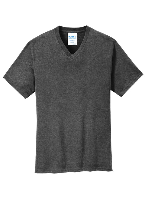 Port & Co™ Core Cotton V-Neck Tee. PC54V