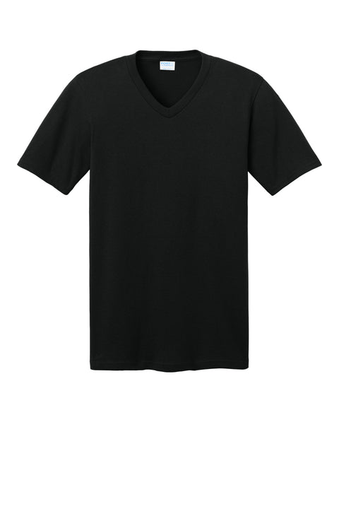 Port & Co™ Core Cotton V-Neck Tee. PC54V