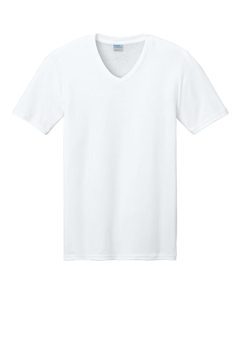 Port & Co™ Core Cotton V-Neck Tee. PC54V