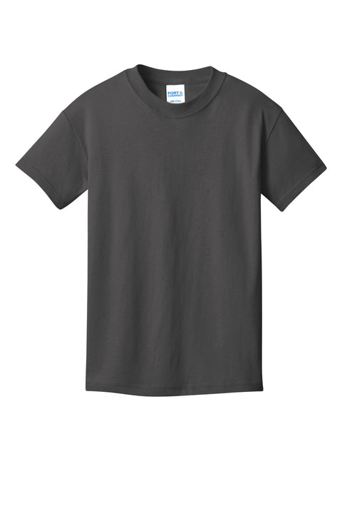 Port & Co™ Youth Core Cotton DTG Tee PC54YDTG