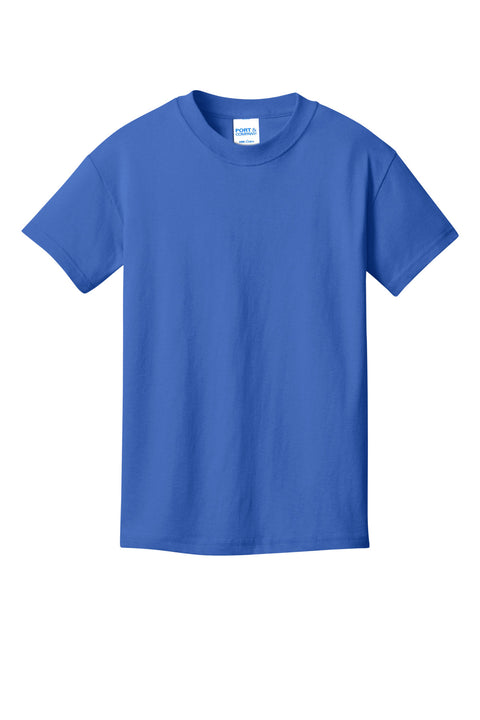 Port & Co™ Youth Core Cotton DTG Tee PC54YDTG