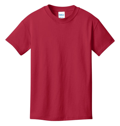 Port & Co™ Youth Core Cotton Tee. PC54Y