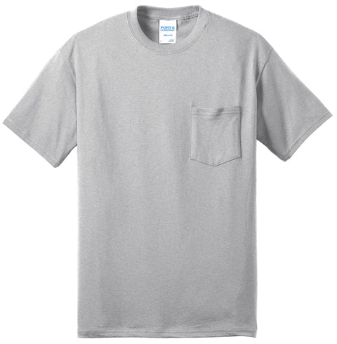 Port & Co™ Tall Core Blend Pocket Tee. PC55PT