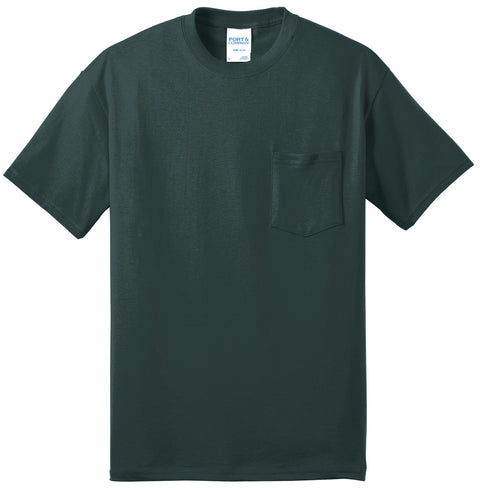 Port & Co™ Tall Core Blend Pocket Tee. PC55PT