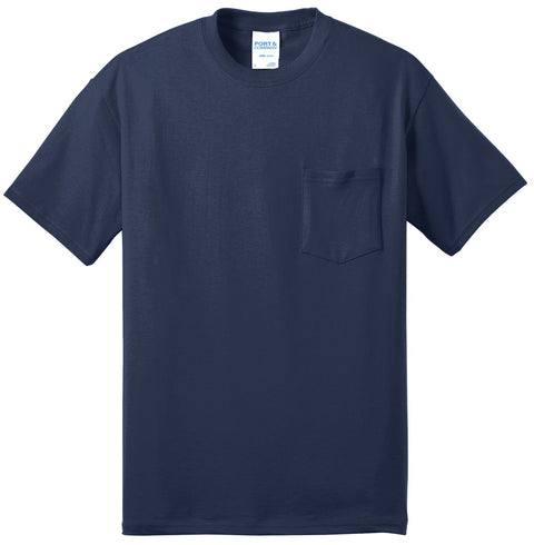 Port & Co™ Core Blend Pocket Tee. PC55P
