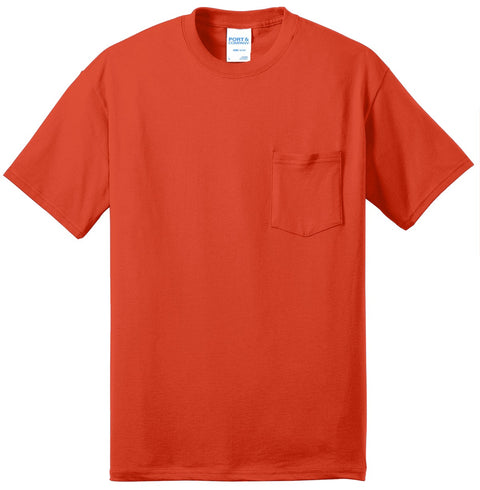 Port & Co™ Tall Core Blend Pocket Tee. PC55PT
