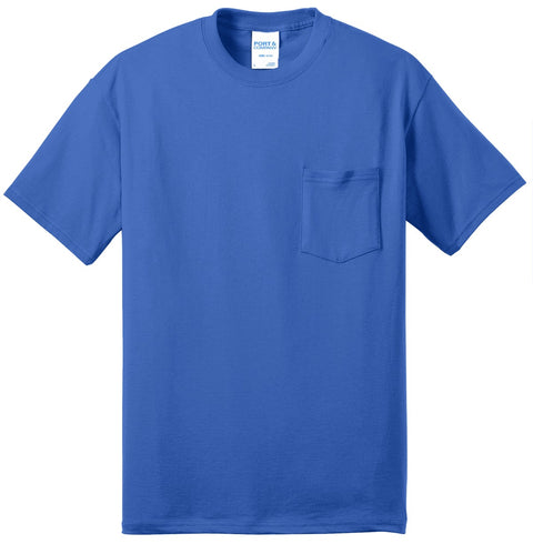 Port & Co™ Tall Core Blend Pocket Tee. PC55PT