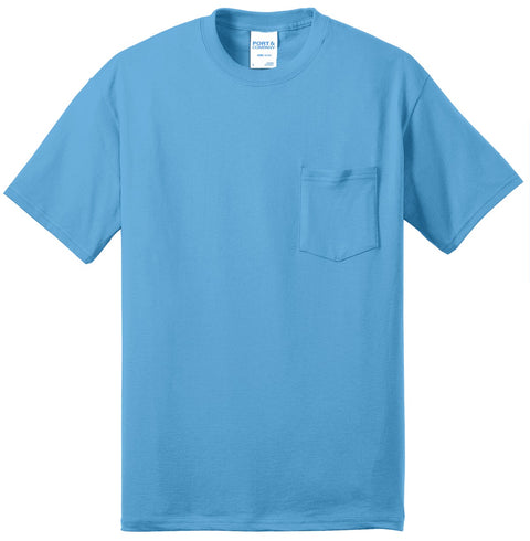 Port & Co™ Core Blend Pocket Tee. PC55P