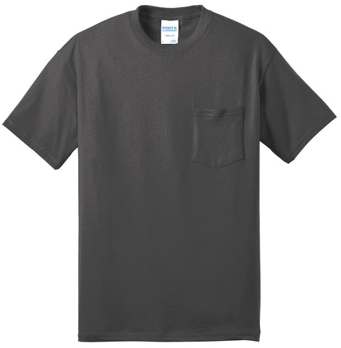 Port & Co™ Tall Core Blend Pocket Tee. PC55PT