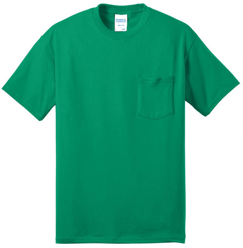 Port & Co™ Core Blend Pocket Tee. PC55P