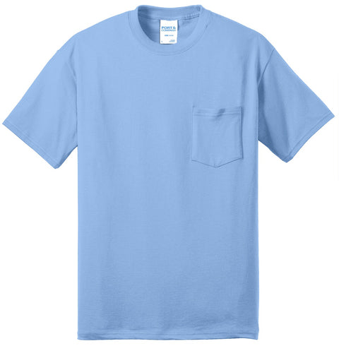 Port & Co™ Tall Core Blend Pocket Tee. PC55PT